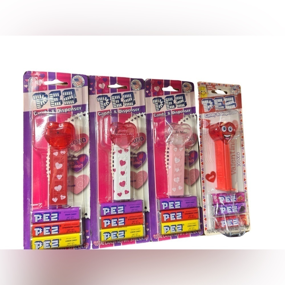 Four Valentines & Love Pez Candy & Dispensers (NWT) ❤️ - Picture 2 of 5